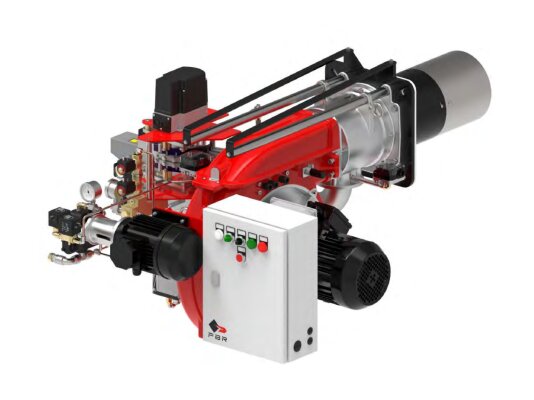 Gas/diesel burner FBR K X6/M TL EVO + R. CE-CT DN65-FS65.